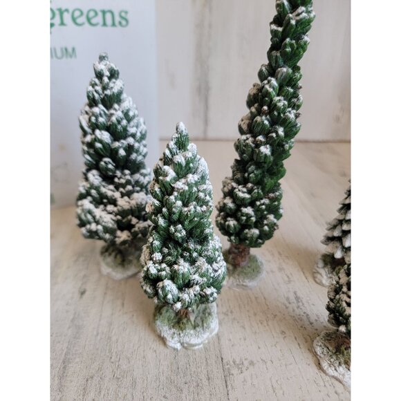 Dept 56 52613 Snowy Evergreen medium village accessory xmas - Picture 5 of 7